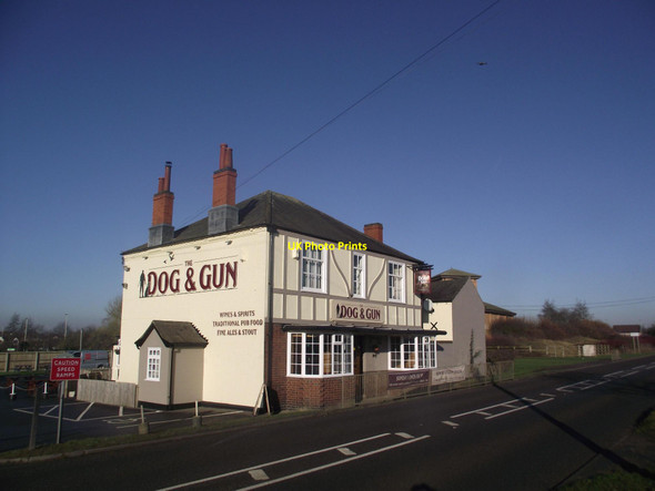 Photo 6"x4" The Dog & Gun and the A426, Lutterworth Road Blaby c2017