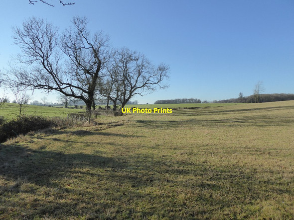 Photo 6"x4" Farmland at Broughton Hackett Broughton Hackett c2017