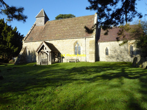 Photo 6"x4" Churchill church Churchill\/SO9253 c2017
