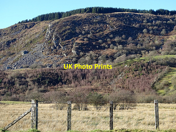 Photo 6"x4" Towards Craigiau Llwyn-gwern Rhosdylluan c2017