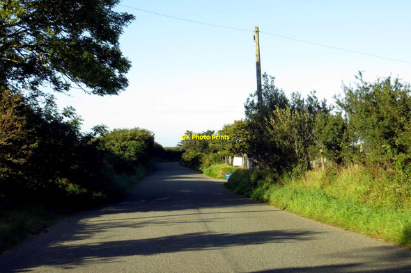 Photo 6"x4" The B4417 in Cefn Gwyn Llangwnnadl c2015