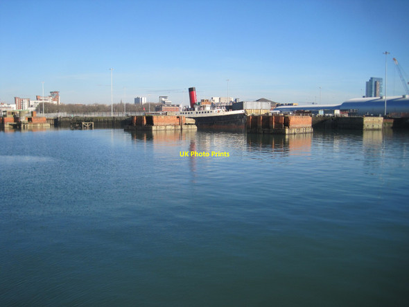 Photo 6"x4" Southampton Flying Boat Terminal and railway station (site), Hampshire Ocean Village c2017
