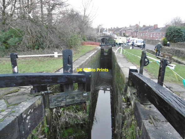 Photo 6"x4" Marple, Lock No 13 Marple c2017