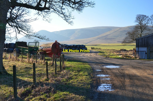 Photo 6"x4" Moorfoot farm Tweeddaleburn\/NT2752 c2017
