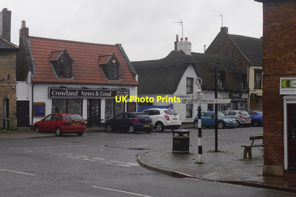 Photo 6"x4" Finger post, Crowland Crowland c2016