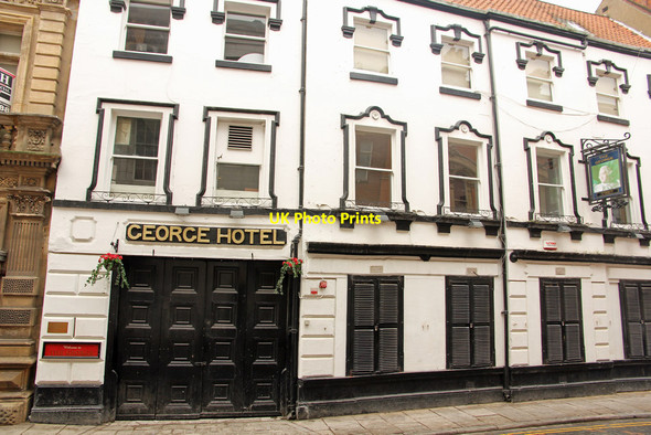 Photo 6"x4" George Hotel Kingston upon Hull c2017
