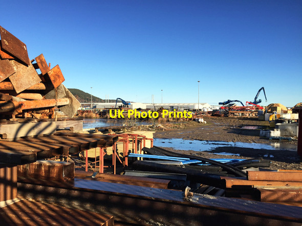 Photo 6"x4" Docklands, Inverness Harbour Inverness c2017
