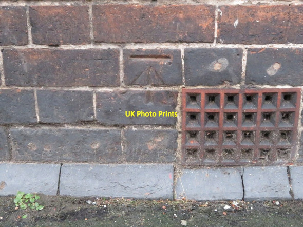 Photo 6"x4" Bench mark on #25 Bouverie Street, Chester Chester c2017