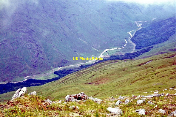 Photo 6"x4" Coire Mhic-t\u00c3\u00acre in Glen Shiel Sg\u00f9rr a' Bhealaich Dheirg c1967
