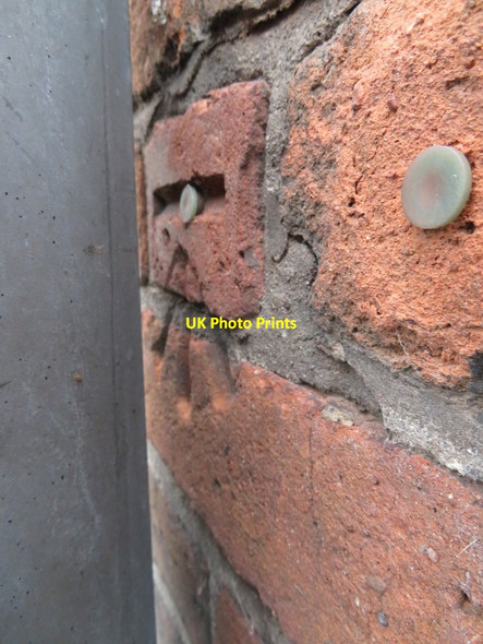 Photo 6"x4" Bench mark on #45 Bouverie Street, Chester Chester c2017