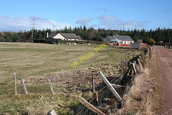 Photo 6"x4" Houses at Gedloch Fogwatt c2009