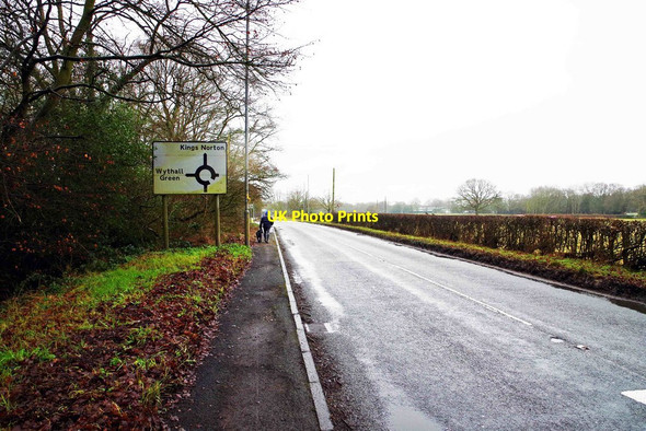 Photo 6"x4" Middle Lane, near Wythall, Worcs Silver Street\/SP0775 c2017