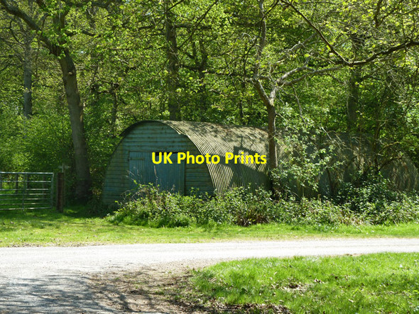 Photo 6"x4" Woodland shed Ellen's Green c2011