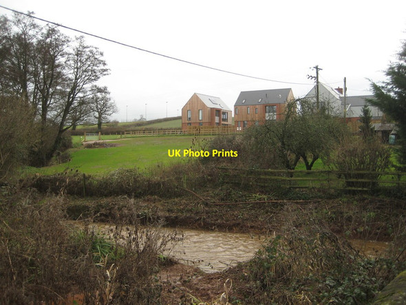 Photo 6"x4" Exmouth Road, new houses Exton\/SX9886 c2017