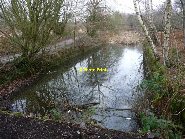 Photo 6"x4" Hemingfield Basin, western 'bay' Elscar c2017