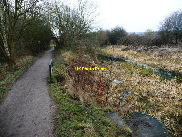 Photo 6"x4" Former entrance to Hemingfield Basin Elscar c2017