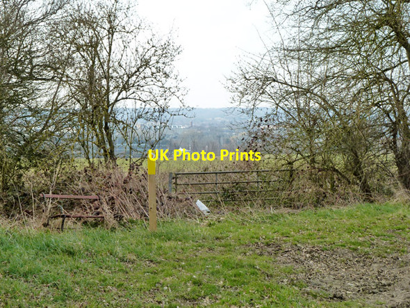 Photo 6"x4" Footpath marker, but footpath? Loughton\/TQ4396 c2013