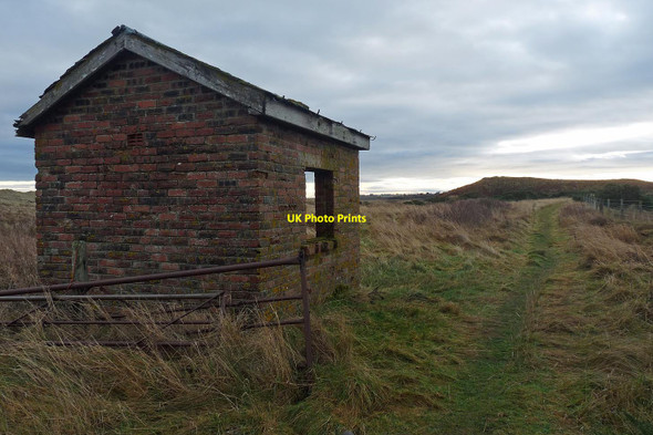 Photo 6"x4" Trackside building, The Dornoch Light Railway, Coul, Sutherland Littleferry c2017