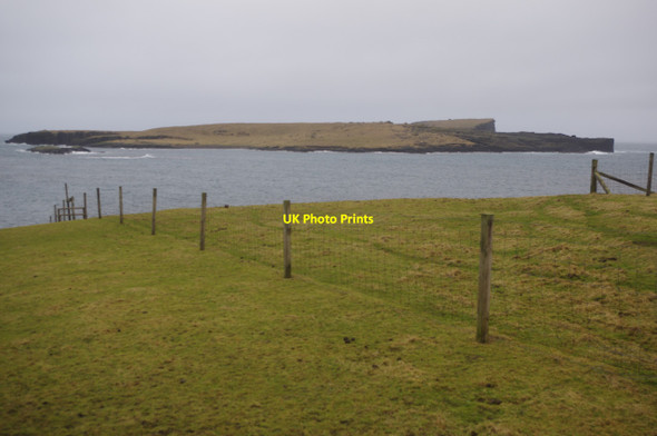 Photo 6"x4" Looking towards the Isle of Stenness West Heogaland c2017