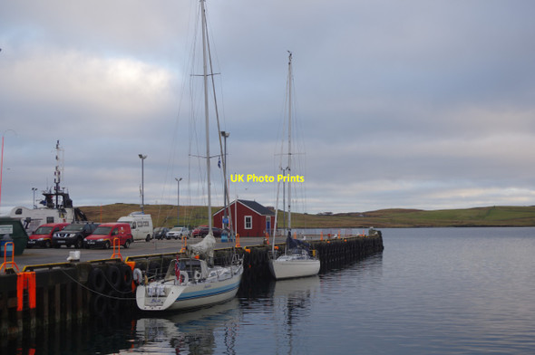 Photo 6"x4" Victoria Pier, Lerwick Lerwick c2017