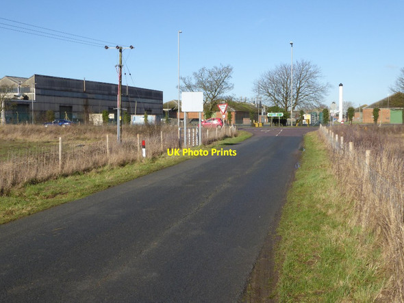 Photo 6"x4" Road approaching the A46 Ashchurch c2017