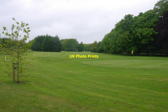 Photo 6"x4" Golf course, Haggerston Castle Haggerston\/NU0443 c2016