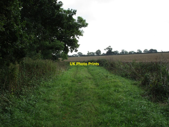 Photo 6"x4" Restricted byway to Irnham Road Corby Glen c2016