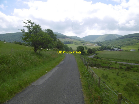 Photo 6"x4" Yellow road, North Balloch North Balloch c2016