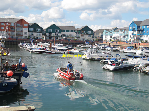 Photo 6"x4" Small boat at Exmouth Marina Exmouth c2016