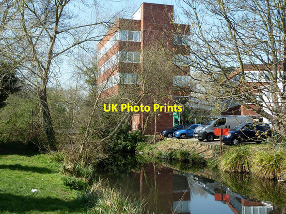 Photo 6"x4" Offices by River Wandle Carshalton c2012