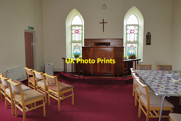 Photo 6"x4" Solway Methodist Church Port Carlisle c2017