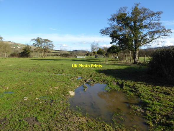 Photo 6"x4" Farmland near Gotherington Gotherington c2017