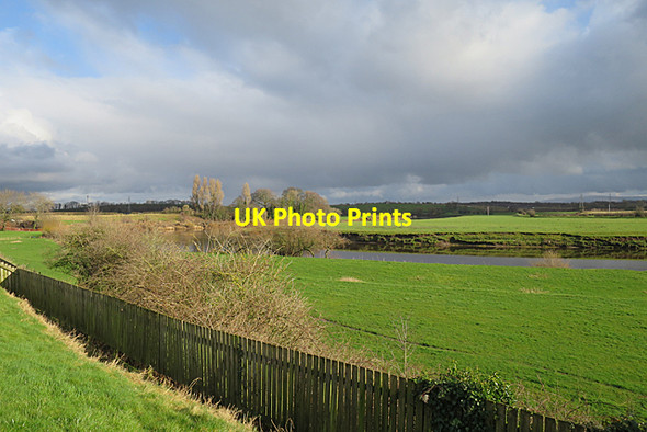 Photo 6"x4" River Eden at Grinsdale Carlisle c2017