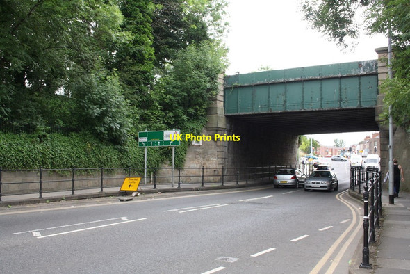 Photo 6"x4" Railway Bridge DAE1-20 over south end of North Road Darlington c2016