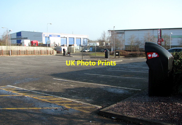Photo 6"x4" Kentucky Fried Chicken car park Costessey Park c2017