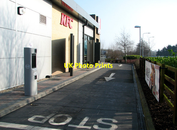 Photo 6"x4" Kentucky Fried Chicken drive thru Costessey Park c2017