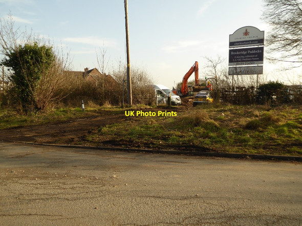 Photo 6"x4" Work begins on this construction site Church End\/SO8936 c2017