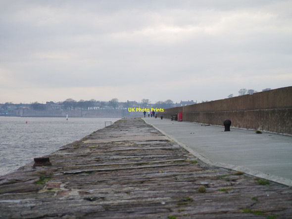 Photo 6"x4" On Berwick Pier Berwick-upon-Tweed c2017