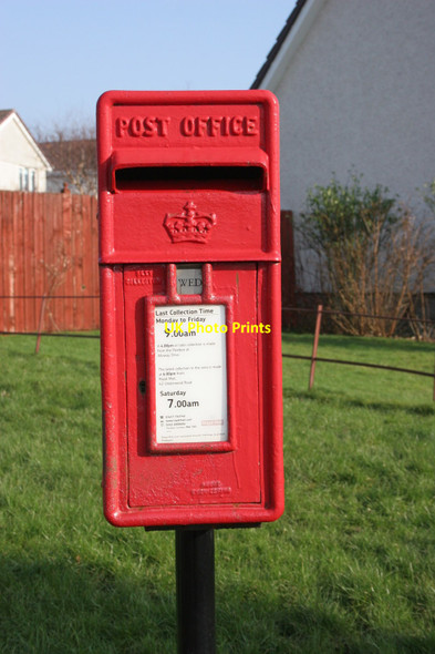 Photo 6"x4" Postbox, Ben Lui Drive Paisley c2017