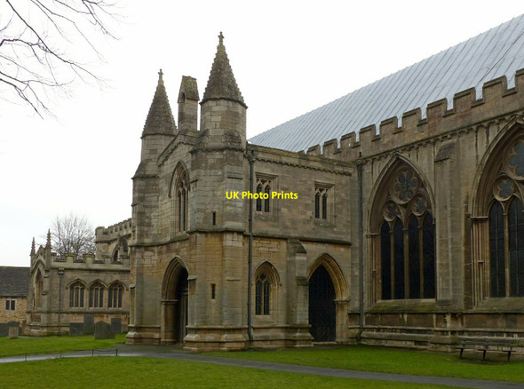 Photo 6"x4" Church of St Wulfram, Grantham Grantham c2017 P1
