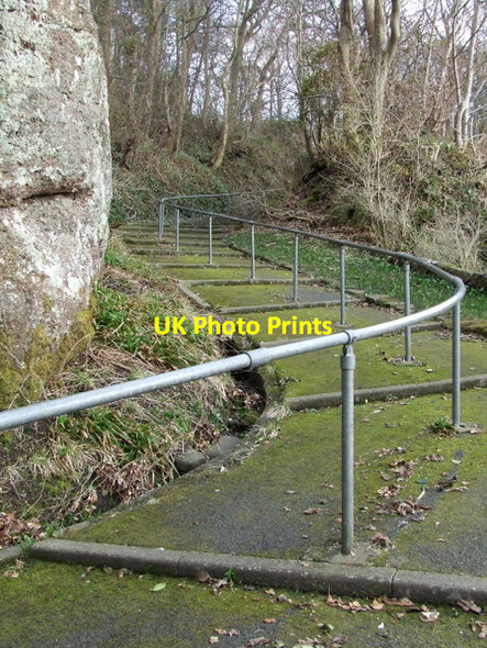 Photo 6"x4" Hydro Steps, Skelmorlie Skelmorlie c2015 P1