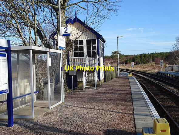 Photo 6"x4" Forsinard signal box Forsinard c2017