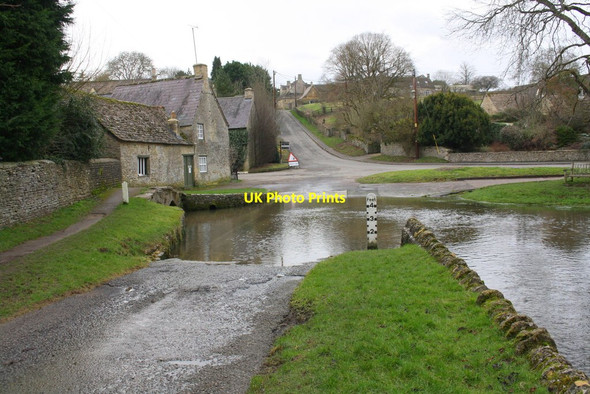 Photo 6"x4" The ford in Shilton Carterton\/SP2806 c2017