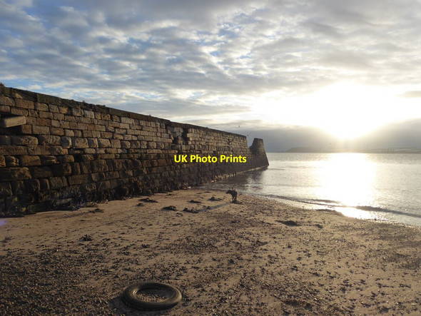 Photo 6"x4" Derelict pier at Balintraid Barbaraville c2017