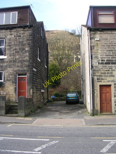 Photo 6"x4" Bright Street - Rochdale Road Todmorden c2009