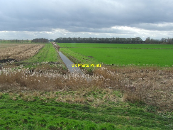 Photo 6"x4" Drainage Ditch Brandon Bank c2017