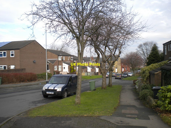 Photo 6"x4" Top of Bell Lane, Bramley Pudsey\/SE2233 c2017