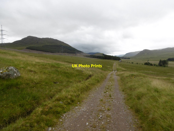 Photo 6"x4" The Corrieyairack Road Meall Garbh Beag c2016