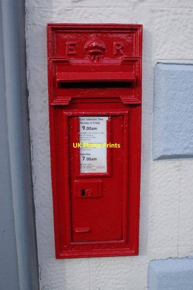 Photo 6"x4" Edward VII postbox, High Street, Auchterarder Auchterarder c2017