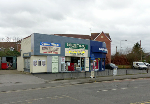 Photo 6"x4" Shops on the corner of Eton Road West Bridgford c2017
